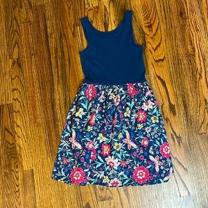 Floral tank dress